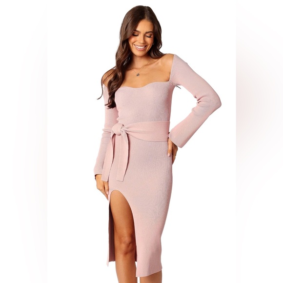 Petal & Pup Dresses & Skirts - PETAL & PUP AGUERELLE SWEETHEART NECK KNIT DRESS ❤️NWT❤️IN STORES❤️